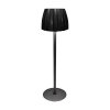 Lampka stołowa nocna V-TAC 2,7W LED 34cm ładowanie USB ściemnianie czarna VT-7967 3000K-6000K 110lm
